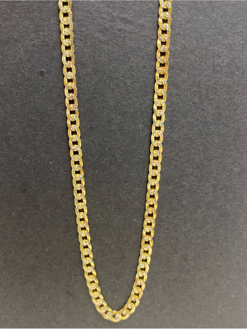 Dual Tone Gold and Silver Chain 22”
